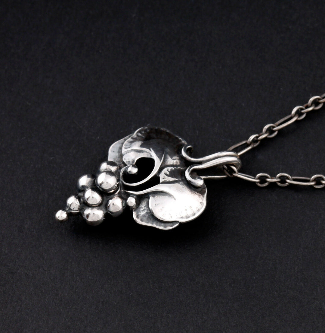 GEORG JENSEN Sterling Silver Pendant Of The Year 1996. VERY RARE!