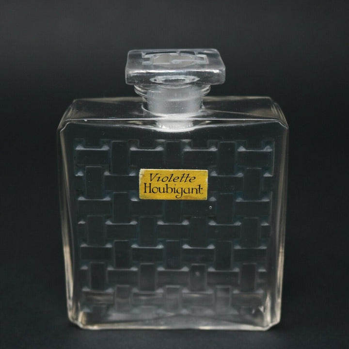Rene Lalique Glass 'Houbigant - Violette' Perfume Bottle