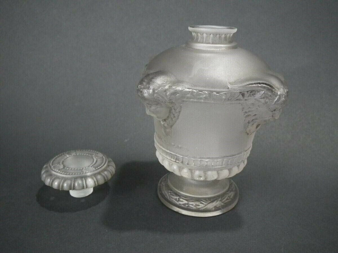 Rene Lalique Glass Fauns Perfume Bottle