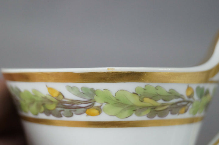 KPM Berlin Wars of Liberation Commemorative Empire Form Cup & Saucer C.1813-1814