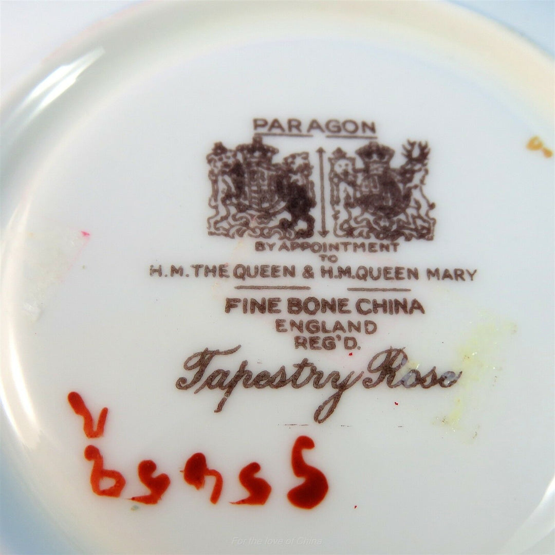 パラゴン　テクスチャータペストリーローズ　カップ&ソーサー