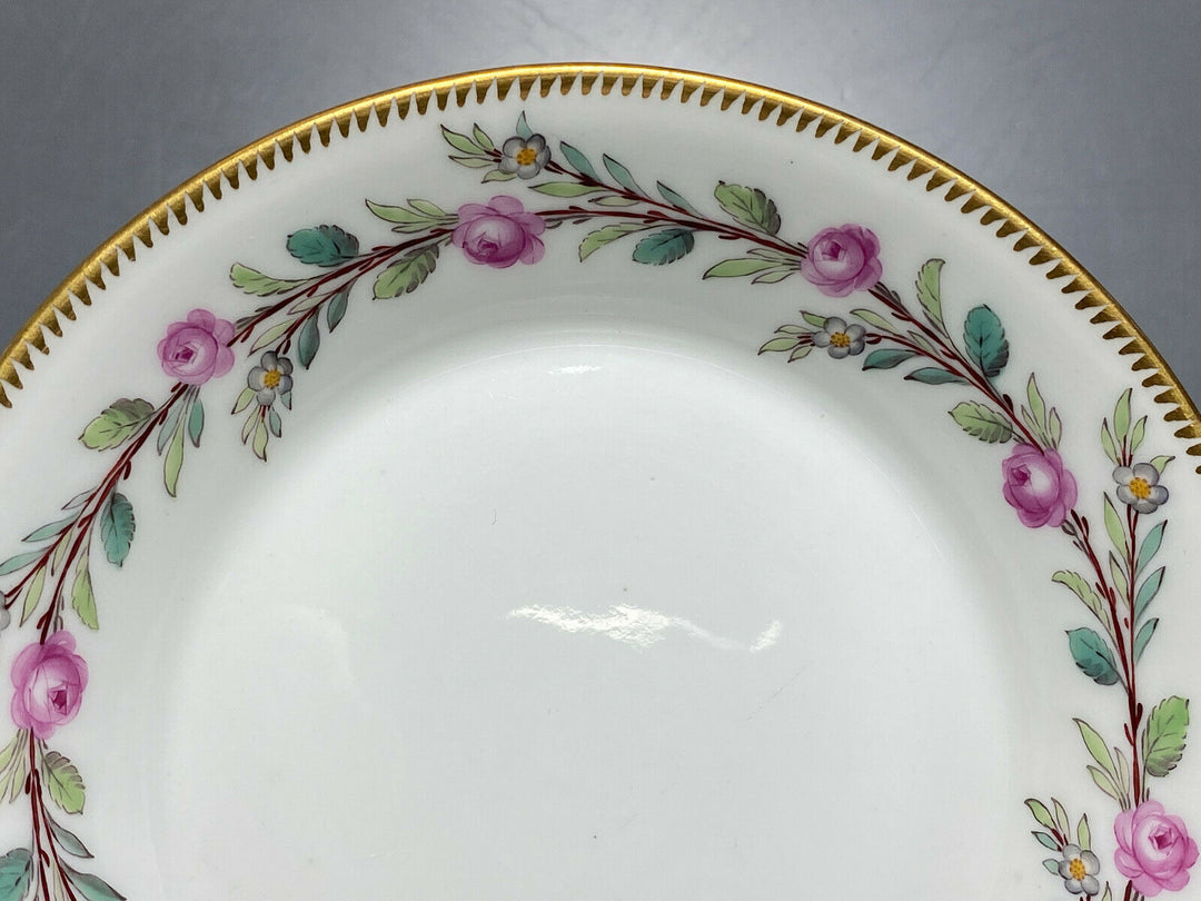 KPM BERLIN GEDECK TASSE UT BLUMEN ROSEN GOLD FLEURS EN TERRASSE? 1.WAHL UM 1780