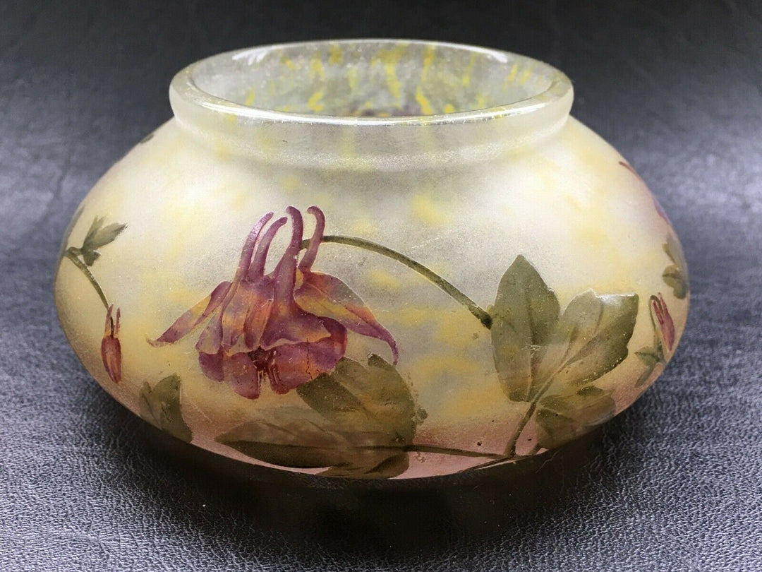 Vase Daum Nancy (Art Nouveau 1900)