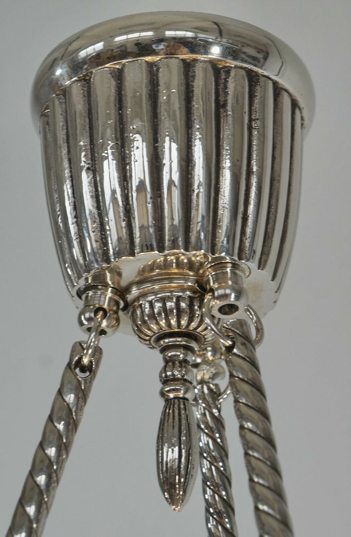 LELEU : FRENCH 1925 ART DECO CHANDELIER ......... 1930 pendant lamp lampe JEHEL