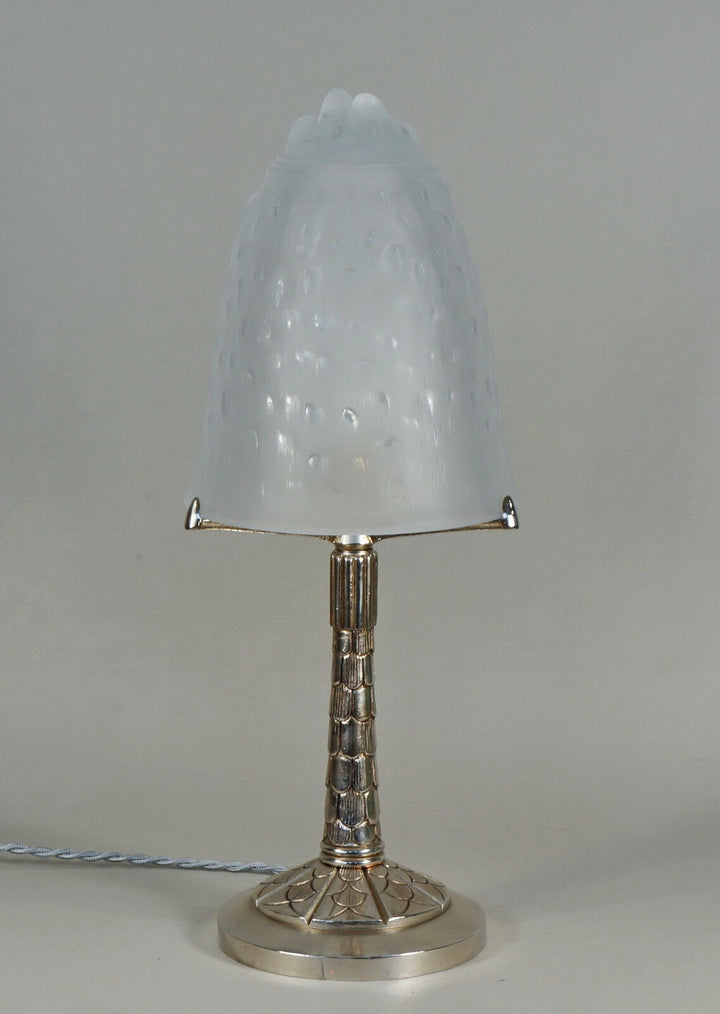 MULLER FRERES : FRENCH 1930 ART DECO LAMP .... sabino degue daum era 1925 France