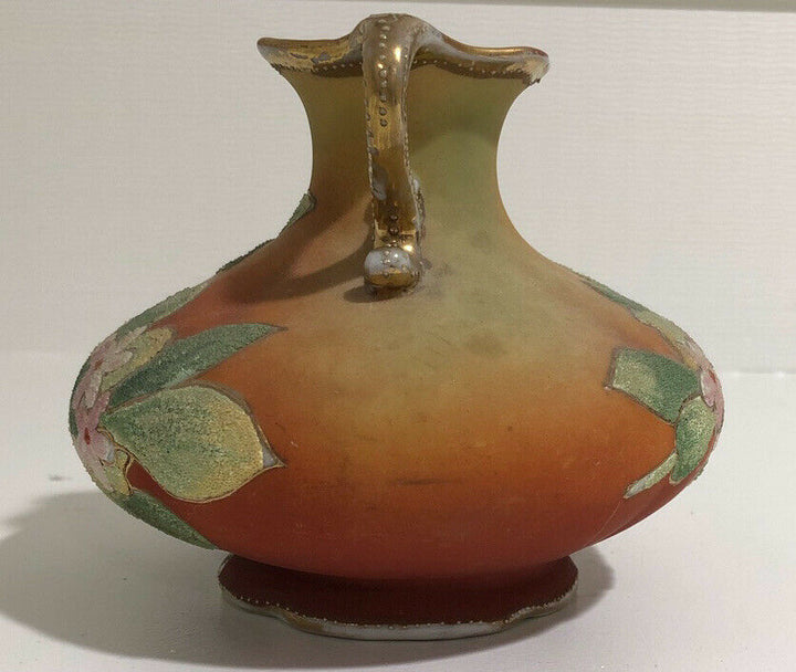 オールドノリタケ　コラレン　花瓶　1909年