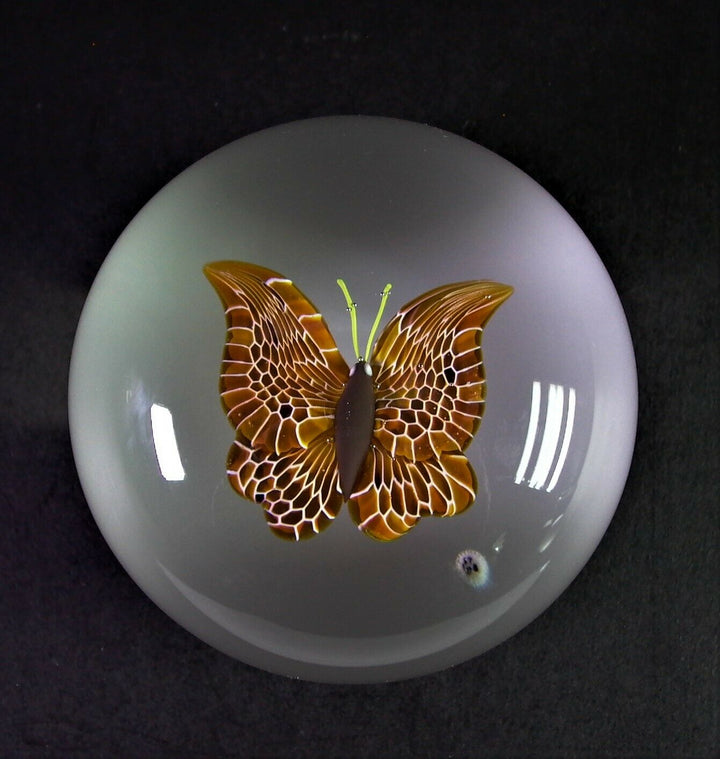 edles Paperweight BACCARAT 1978 - EXOTIC BUTTERFLY - lim. Edition No 53/125