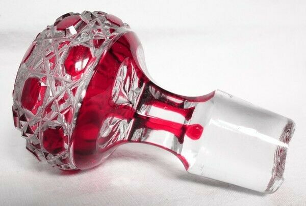 Toilet bottle in crystal Baccarat, model pontarlier diamonds precious stones