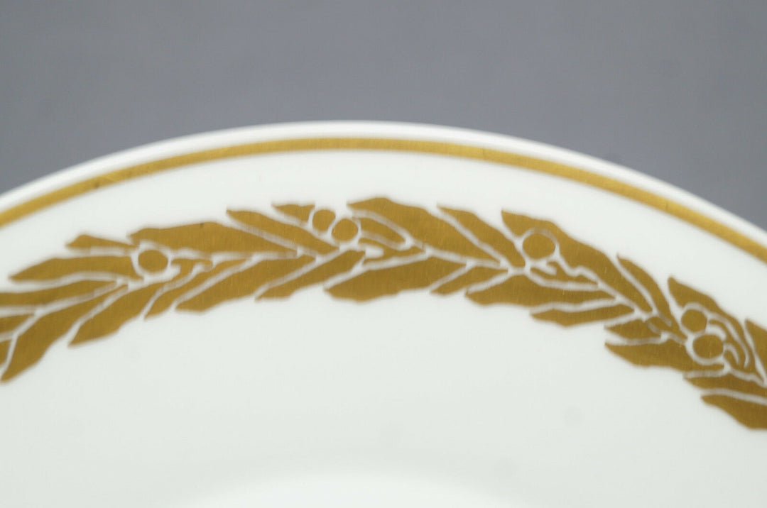 KPM Berlin Hand Painted WWI Wilhelm II Portrait & Gold Leaf Empire Form Cup