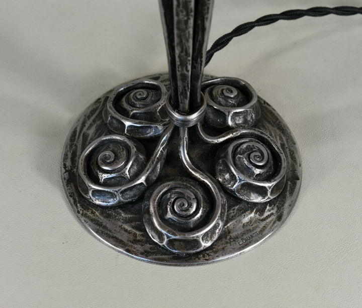 エドガー・ブラント＆ドーム兄弟　1930年　テーブルランプ