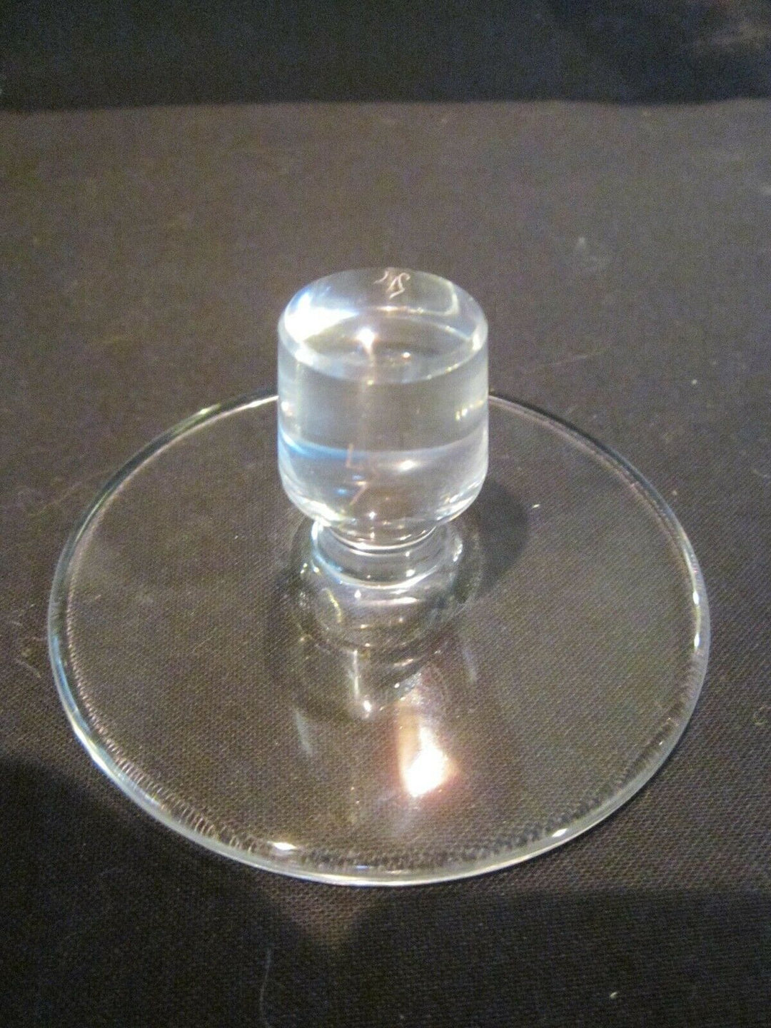 Baccarat Karaffe mit 2 Gläser das Set ist signiert