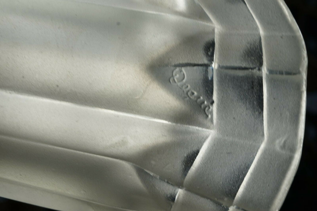 DEGUE: signed FRENCH 1930 ART DECO CHANDELIER ... bronze lustre lamp muller era