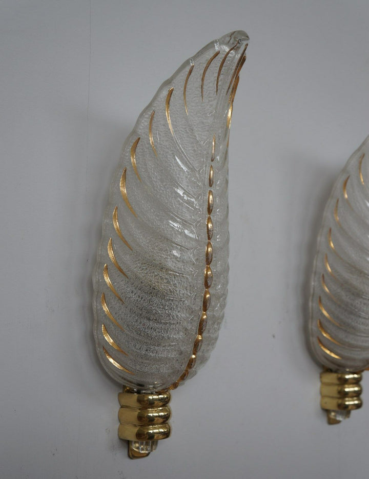 PETITOT : PAIR OF FRENCH ART DECO WALL SCONCES . lights . Gauthier EJG Ezan 1930