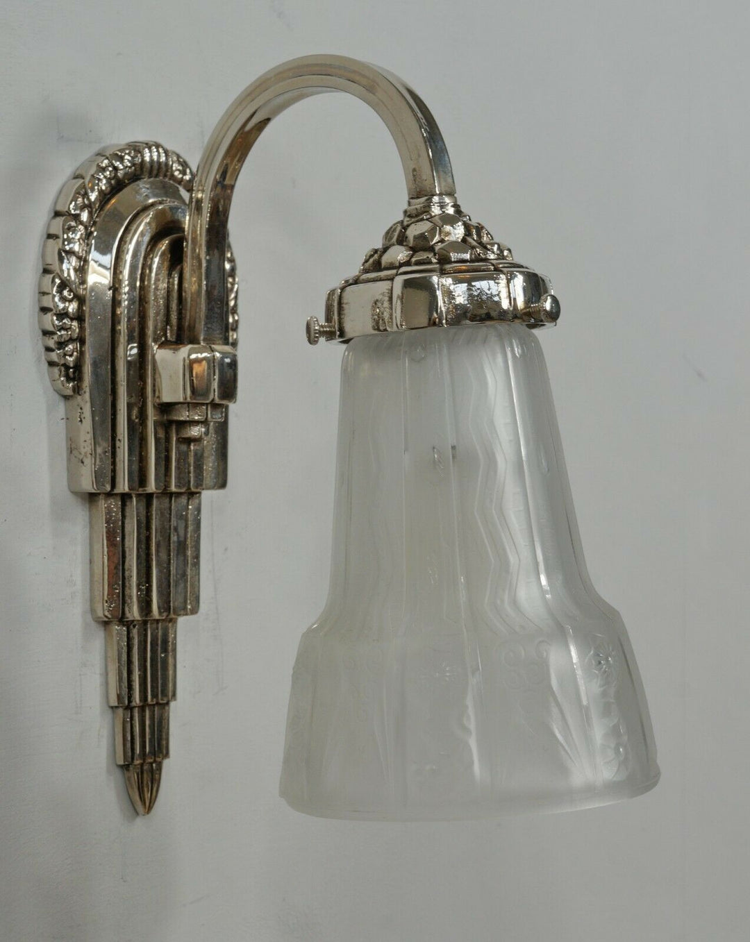 ミューラー兄弟　フランス1930年アールデコ　ウォールランプ