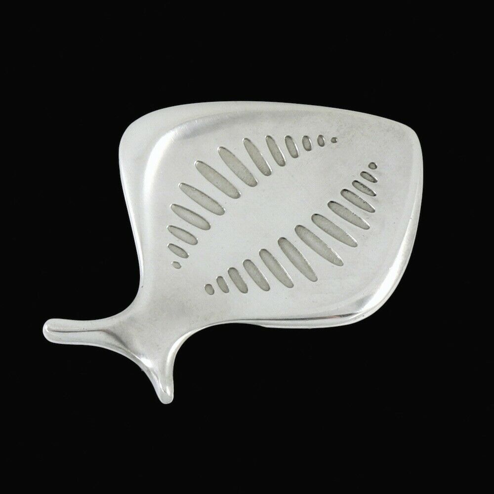 希少 美品ジョージジェンセン ブローチ ヘニングコッペル 343 魚 SV925