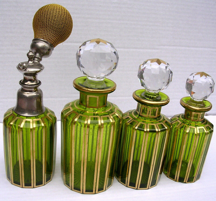 RARE FLACONS BOUTEILLES CRISTAL BACCARAT ANCIEN COLLECTION