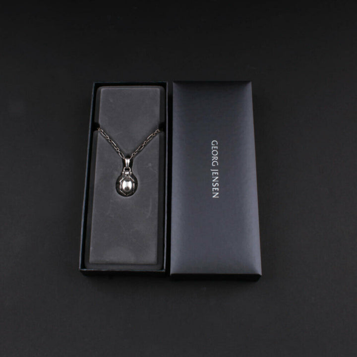 Georg Jensen Sterling Anhänger von Den Jahr 1997/2017 Mit Silverstone. Selten!