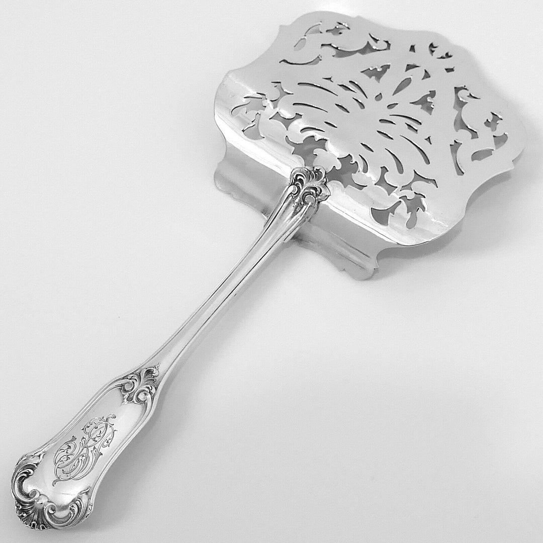 Puiforcat Rare French Sterling Silver Asparagus Pastry Toast Server