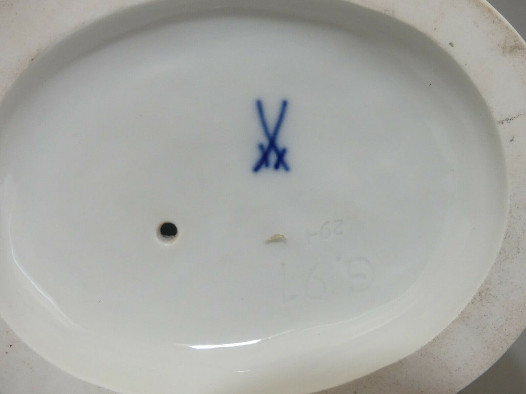 ⚔ Meissen Figur G 91 Paar Allegorie Frühling Vogelkäfig - Vier Jahreszeiten TOP