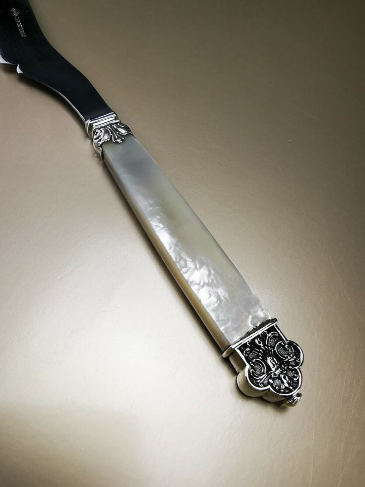 CARDEILHAC - Renaissance Mascaron service knife French antique