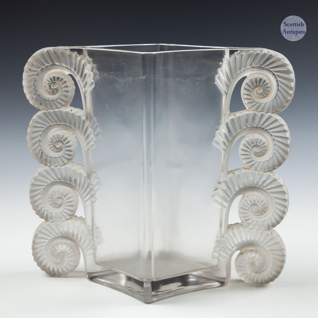Rene Lalique Amiens Vase Designed 1929