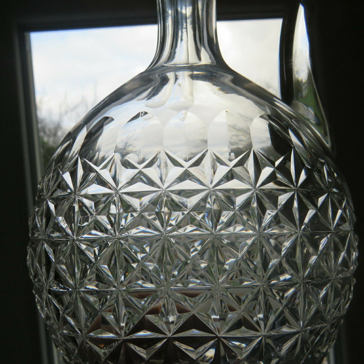 service à liqueur 9 verres 1 carafe en cristal taillé de baccarat