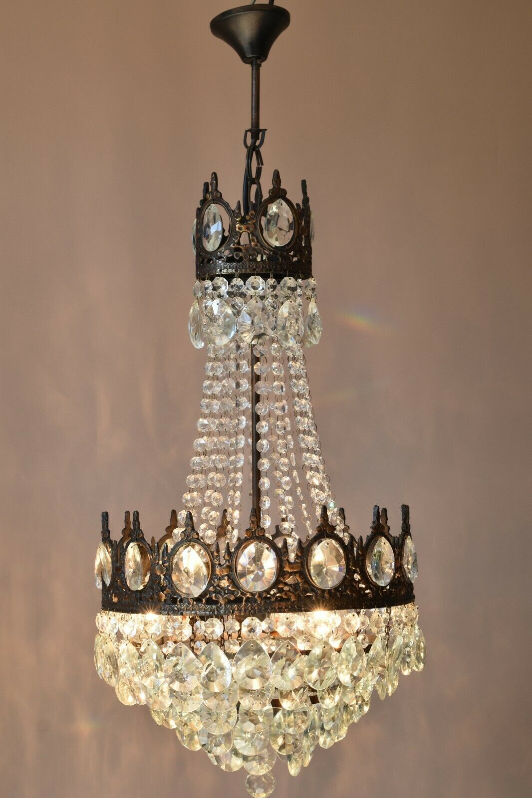 アンティーク/フレンチエンパイア式 ヴィンテージ・クリスタル