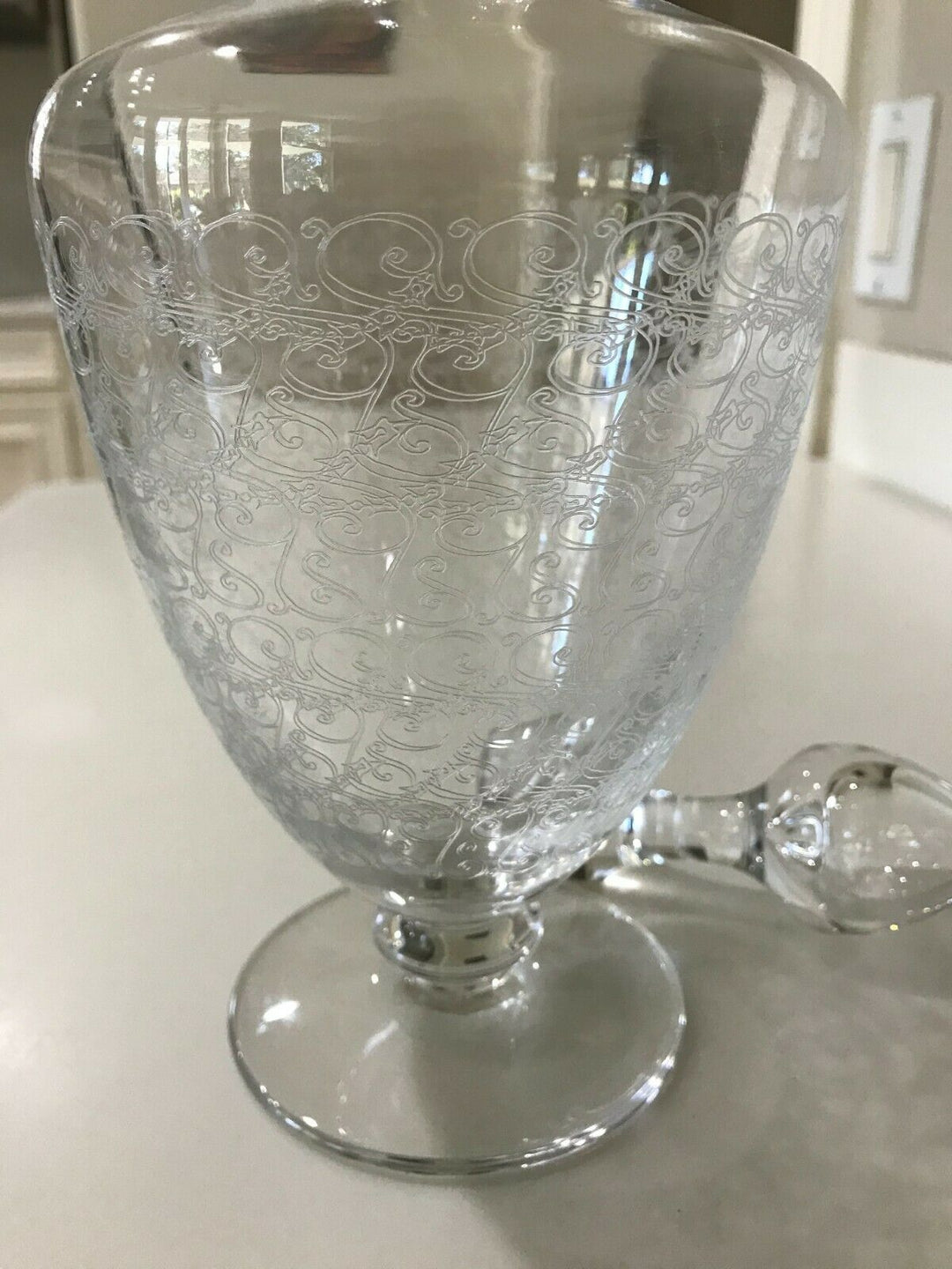 Baccarat Crystal Rohan Decanter with original box