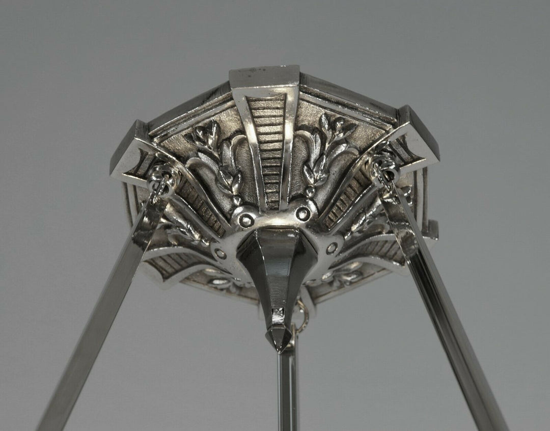 ミューラー兄弟　作：1930フランスアールデコ調シャンデリアランプ