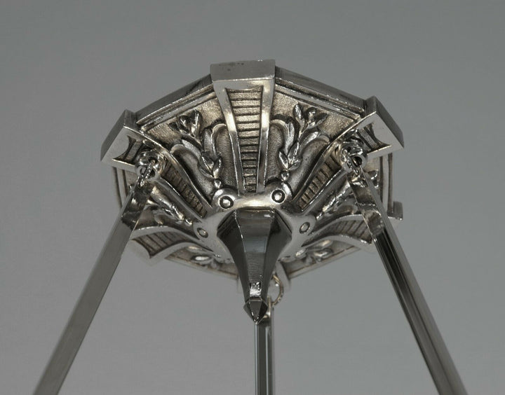 ミューラー兄弟　作：1930フランスアールデコ調シャンデリアランプ