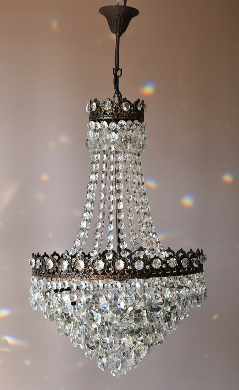 Antique/ Vintage Home Lighting Chandelier Living Room Ceiling Light French Lamp