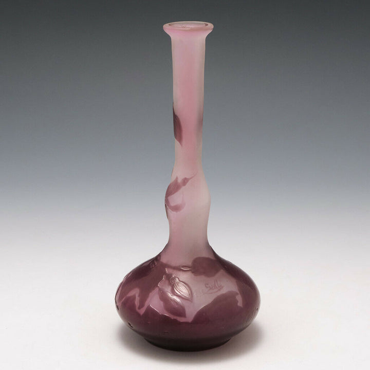 An Elegant Galle Solifleur Vase c1910