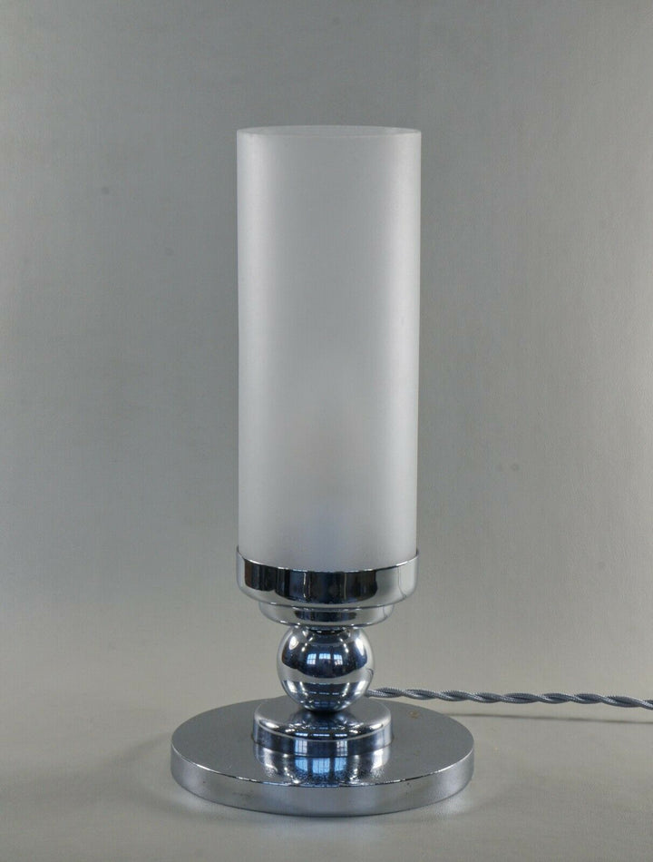 BUIRET-DEBEAURAIN : French 1930 modernist art deco lamp ....... adnet era France