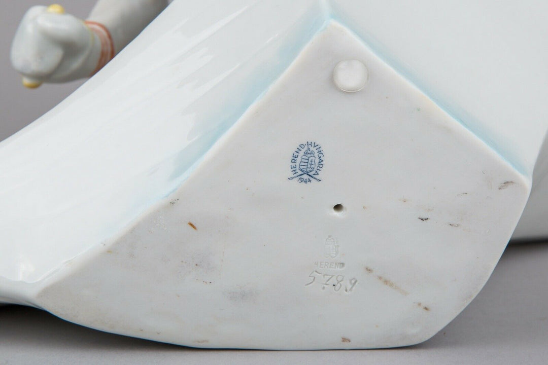 ヘレンド　スキーヤー　フィギュア　1944年