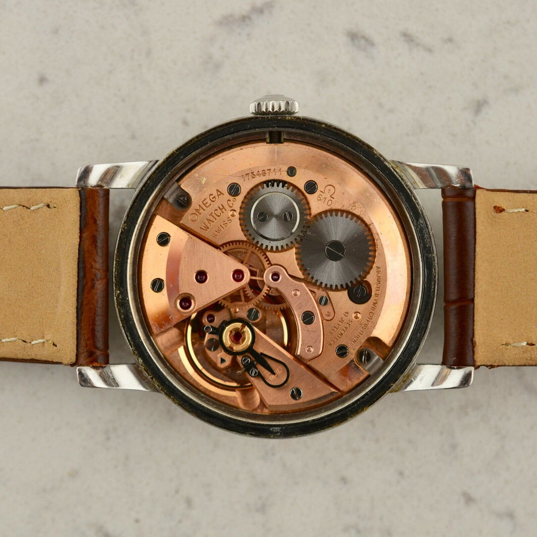 C.1959　ヴィンテージオメガ　機械式(手巻き）　シーマスター　腕時計　CAL.Ω610　型番CK 14384-2 SC　スチール製