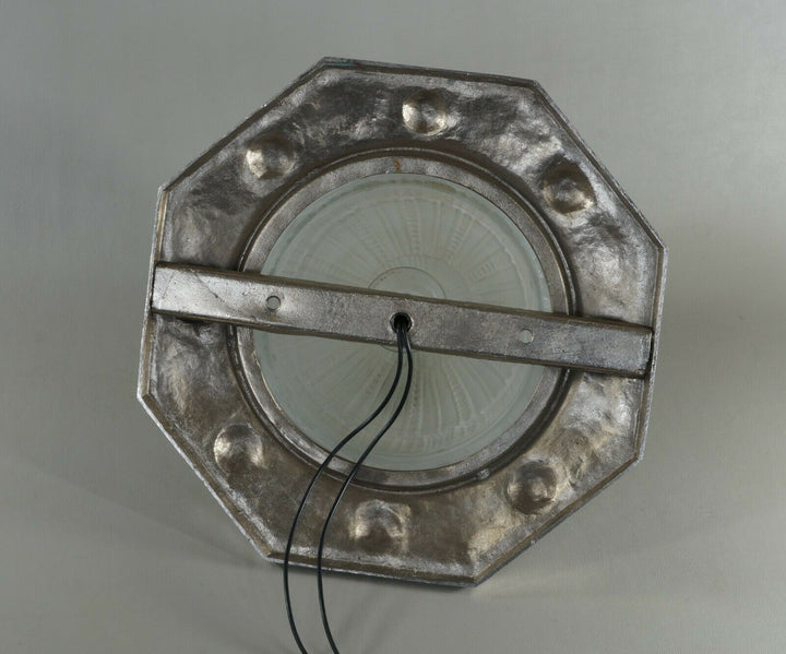 MULLER FRERES & JAMAIN : FRENCH 1930 ART DECO FLUSH MOUNT .......... lamp France