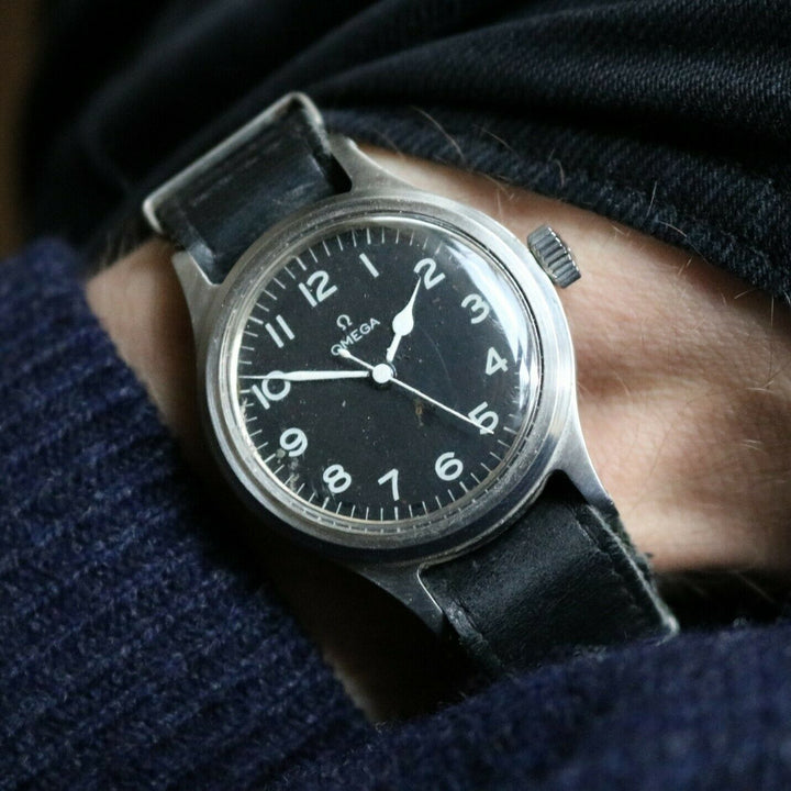 オメガ ミリタリーウォッチ 1956年製 RAF 6B/159　38ｍｍ