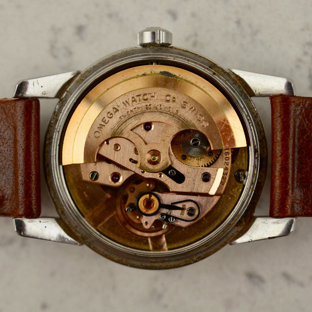 C.1958 ヴィンテージオメガ　自動式　シーマスター　腕時計　CAL.Ω501　型番2846／2848‐8SC　スチール製