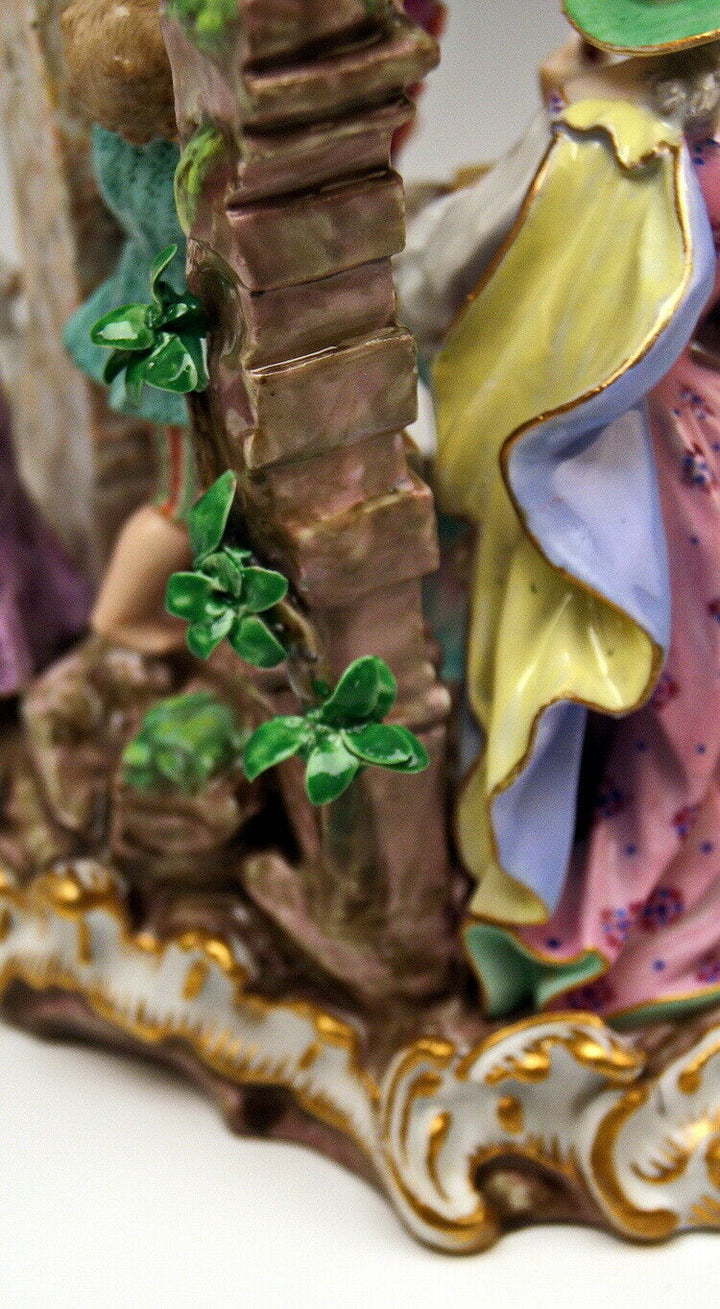 MEISSEN マイセン人形「音楽一家」