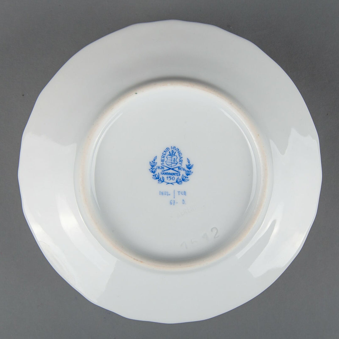 タカヘレンド　トゥッピーニの角笛　透かしプレート　オープンワーク タカヘレンド トゥッピーニの角笛 透かしプレート オープンワーク タカ