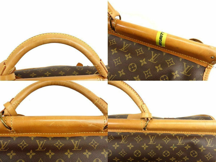 AUTH LOUIS VUITTON MONOGRAM Vintage SAC CHASSE HUNTING SHOULDER BAG LV