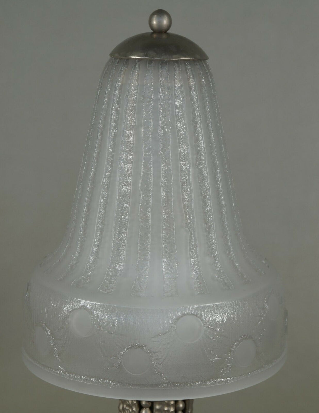 H.FOURNET & DAUM : French 1930 art deco lamp ............................ France