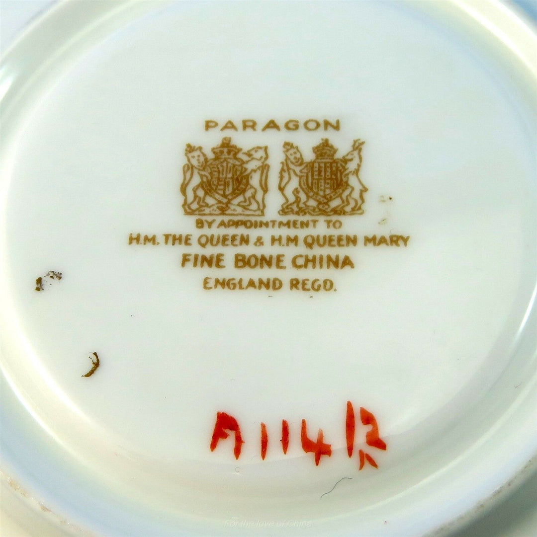 パラゴン　ゴールド装飾　ヨークイエロー＆ゴールドハンドル　ティーカップ&ソーサー