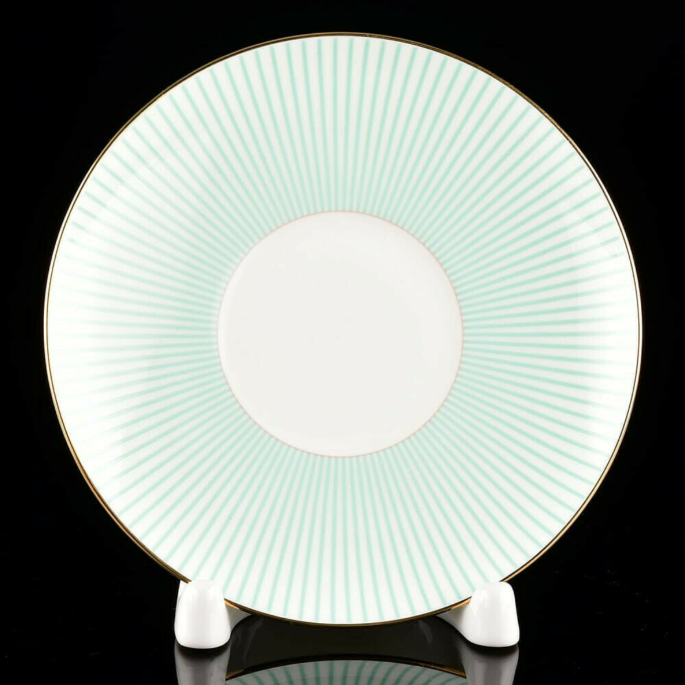 Imperial Porcelain Teacup & Saucer, Geometry #4 Pattern, LOMONOSOV, LFZ