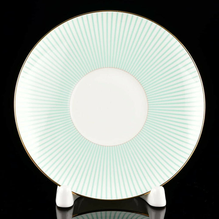 Imperial Porcelain Teacup & Saucer, Geometry #4 Pattern, LOMONOSOV, LFZ