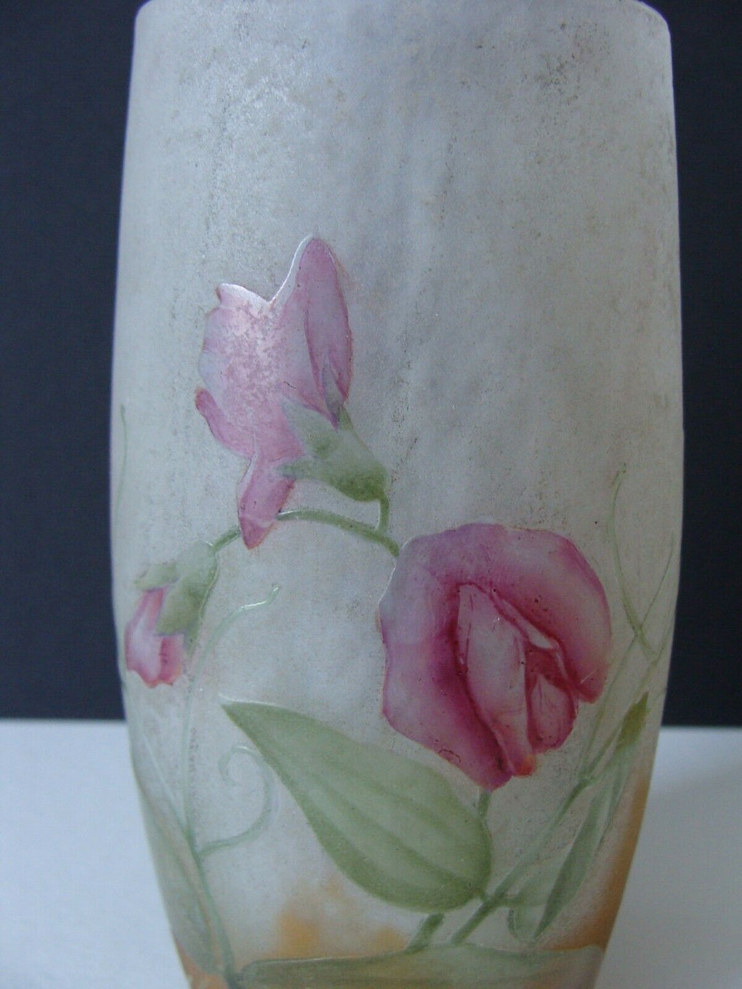 Daum Jugendstil Vase Dekor Wicke