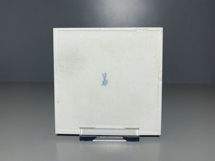 MEISSEN FLIESE KACHEL JAGD WILDSCHWEIN WILDMALEREI NACH RIDINGER 10x10cm 1.WAHL