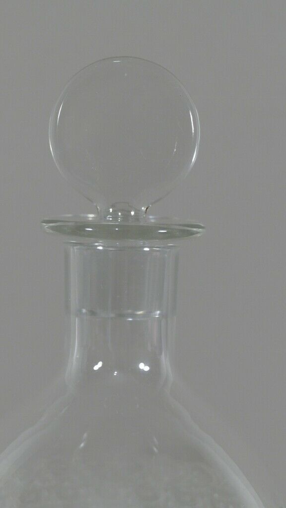 Baccarat Gouvieux Rohan, Carafe En Cristal Gravé, Vers 1950