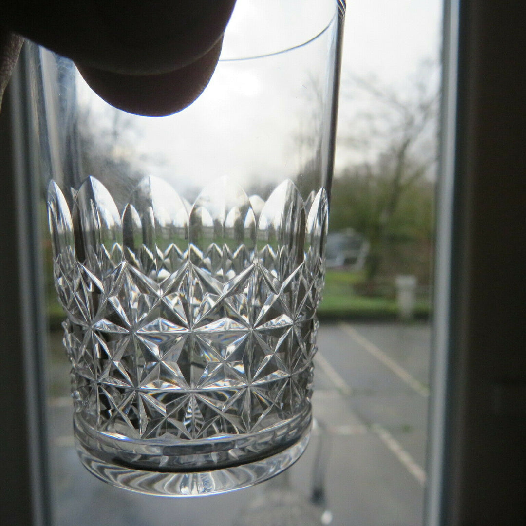 service à liqueur 9 verres 1 carafe en cristal taillé de baccarat