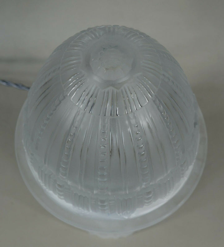 ミューラー兄弟：フランス　アールデコ調　マッシュルーム型ランプ　1930年